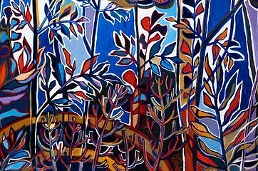 Зображення "Осінь" від Олеся Сікора, розмір: 90х60 см, матеріали: полотно, олія, медіум: Живопис, місто: Дрогобич, серія: Квіти і пташки, ціна: ₴26000 Фото 2 з 2.