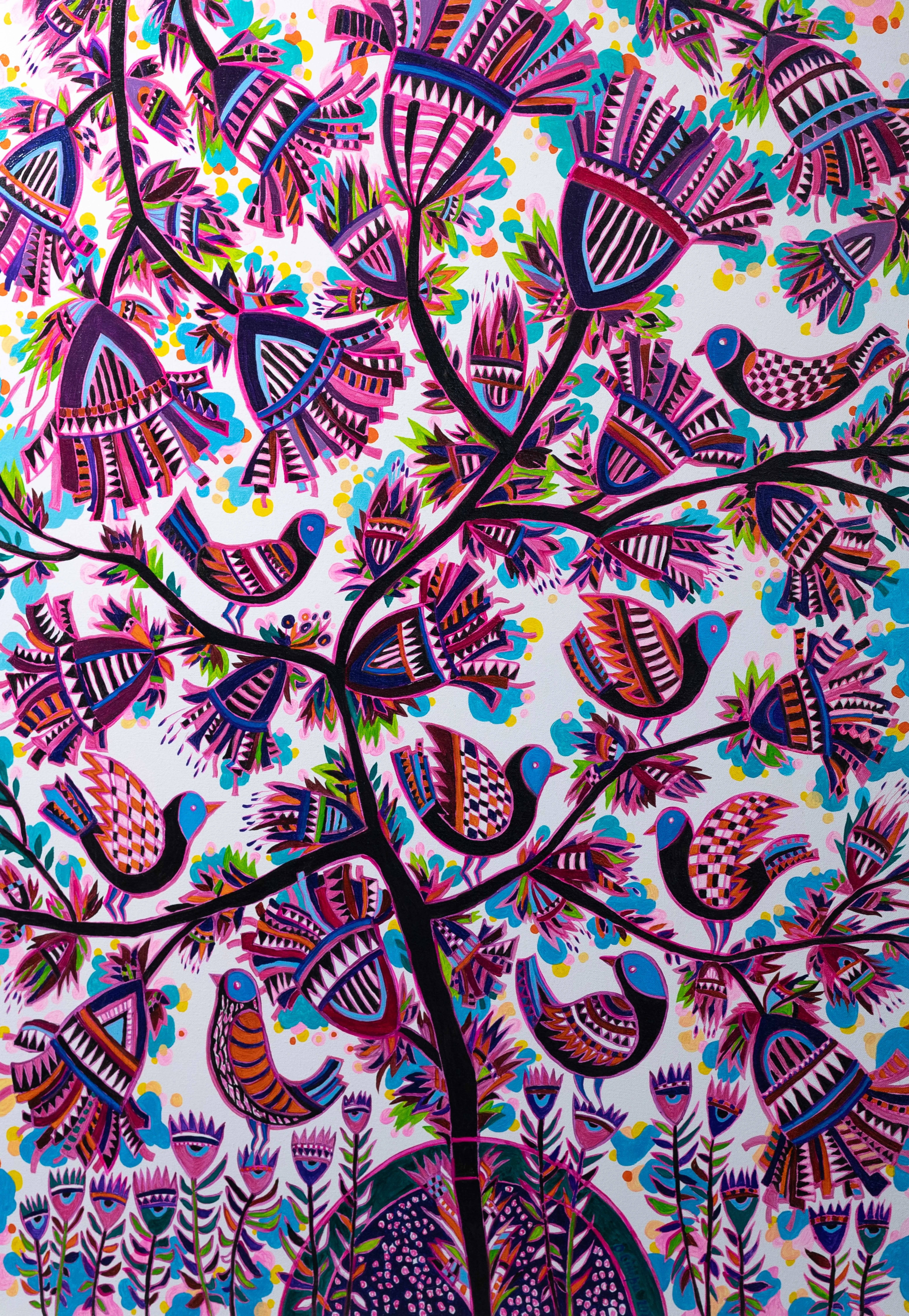 Image of Dawn by Olesya Sikora, size: 70х100 см, made of canvas, acrylic, Painting medium, from Drohobych, priced at ₴27000